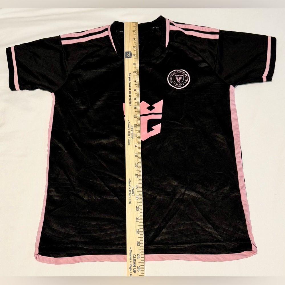 Lionel Messi Adidas MLS Jersey Youth Size Black - Picture 8 of 9